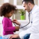 community health grants, rural healthcare: child at doctor