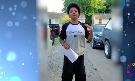 Tulsa: Young woman talks outside in screenshot