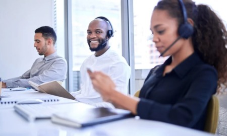 juvenile justice career grants: three young professionals at table learning